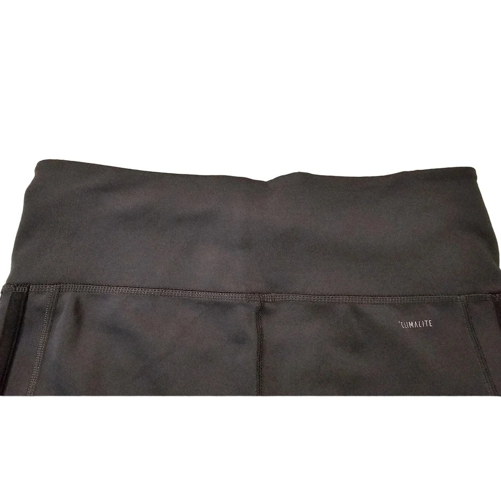 ADIDAS Dark Grey High Waisted‎ Sport Leggings Womens Medium